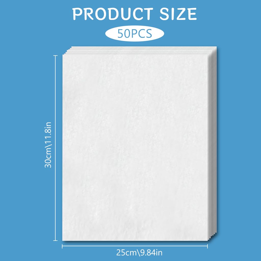 Qpets 50 Counts Puppy Pads Pet Pee Pads Dog Pee Training Pads Quick Absorptions Hygienic Non-woven Fabric Urine Sheets (25*30CM) Qpets 50 Counts Puppy Pads Pet Pee Pads Dog Pee Training Pads Quick Absorptions Hygienic Non-woven Fabric Urine Sheets (25*30CM)